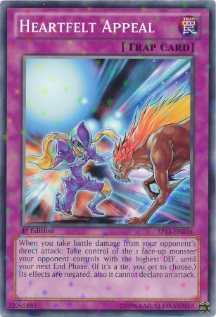 Heartfelt Appeal [SP13-EN036] Starfoil Rare | Pegasus Games WI