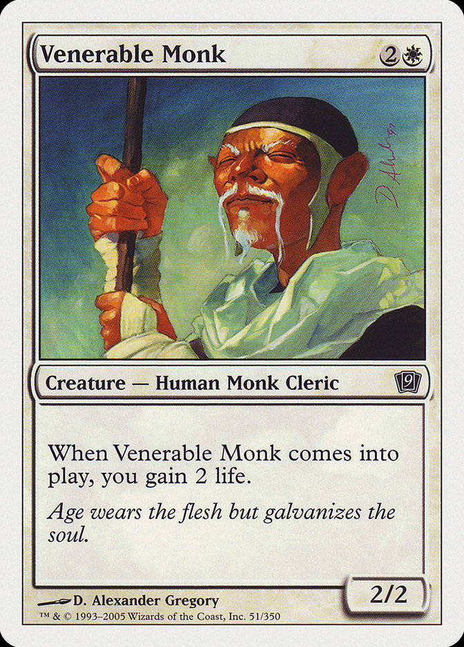 Venerable Monk [Ninth Edition] | Pegasus Games WI