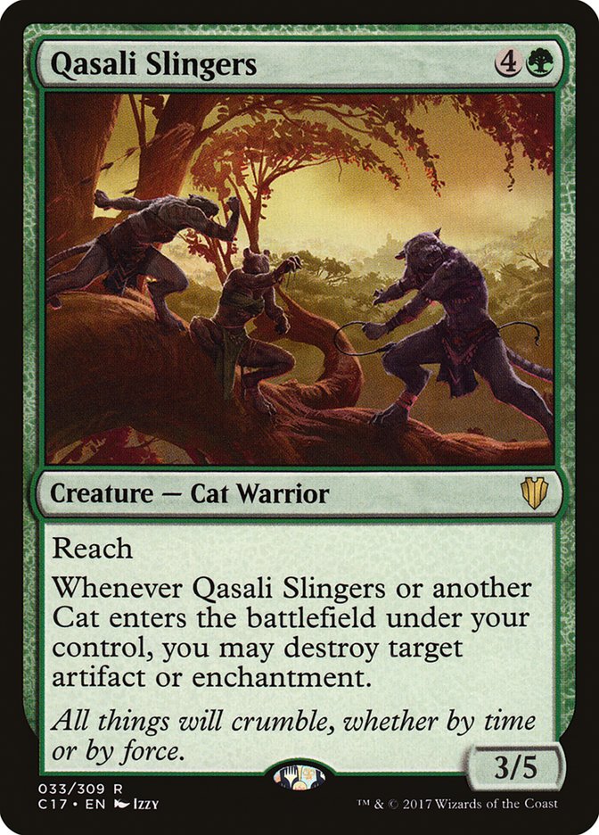 Qasali Slingers [Commander 2017] | Pegasus Games WI