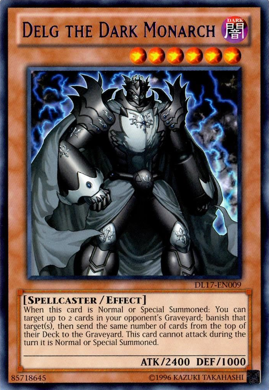 Delg the Dark Monarch (Purple) [DL17-EN009] Rare | Pegasus Games WI