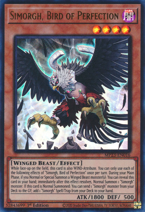 Simorgh, Bird of Perfection [MP23-EN016] Ultra Rare | Pegasus Games WI