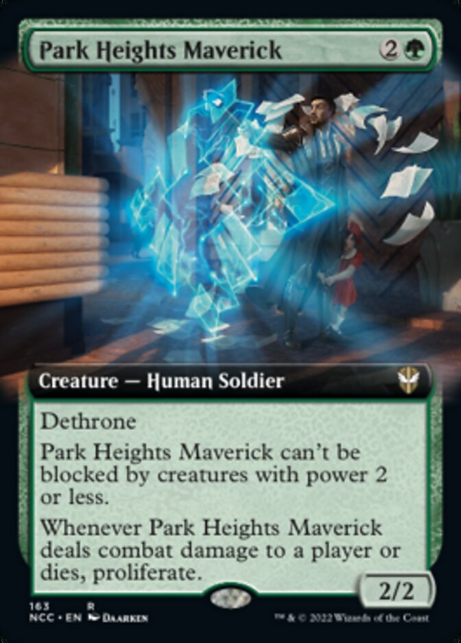 Park Heights Maverick (Extended Art) [Streets of New Capenna Commander] | Pegasus Games WI