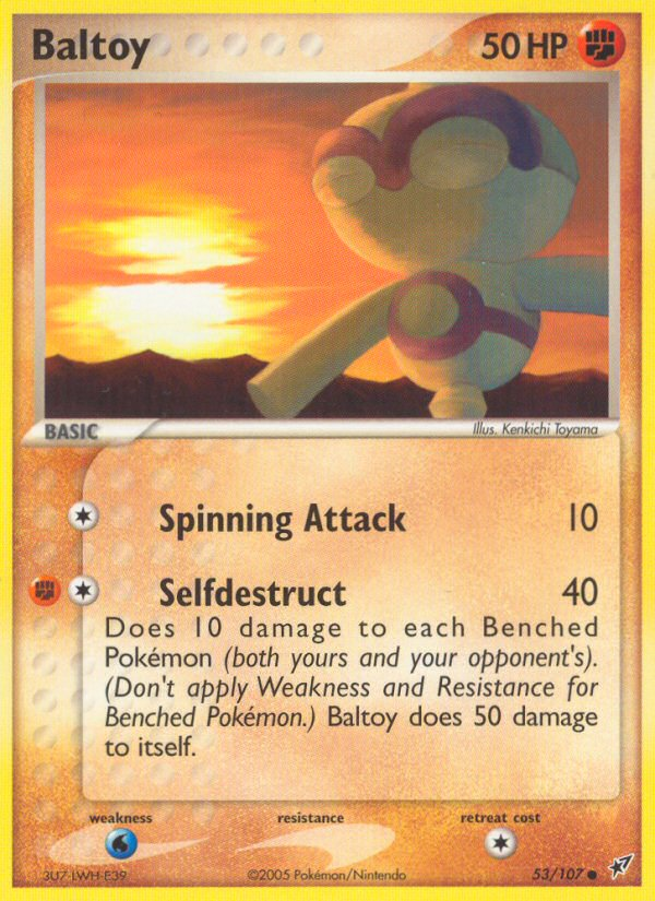 Baltoy (53/107) [EX: Deoxys] | Pegasus Games WI