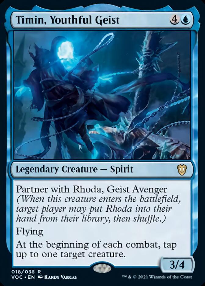 Timin, Youthful Geist [Innistrad: Crimson Vow Commander] | Pegasus Games WI