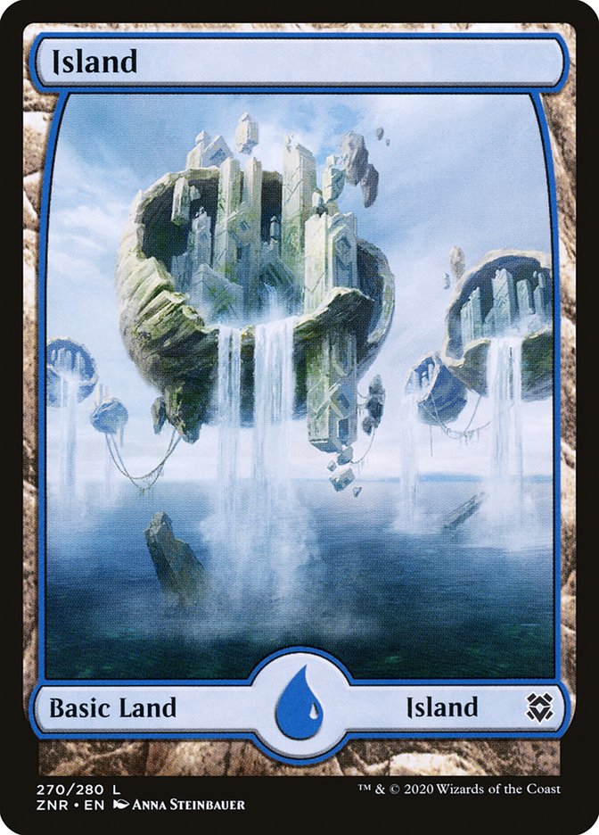 Island (270) [Zendikar Rising] | Pegasus Games WI