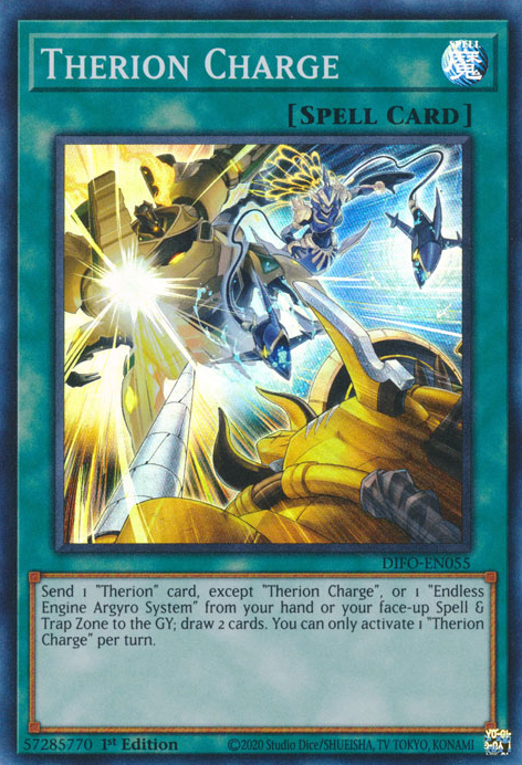 Therion Charge [DIFO-EN055] Super Rare | Pegasus Games WI