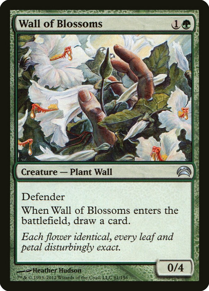 Wall of Blossoms [Planechase 2012] | Pegasus Games WI