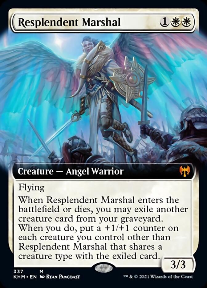 Resplendent Marshal (Extended Art) [Kaldheim] | Pegasus Games WI