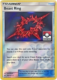 Beast Ring (102/131) (League Promo) [Sun & Moon: Forbidden Light] | Pegasus Games WI