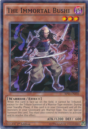 The Immortal Bushi (Shatterfoil) [BP03-EN036] Common | Pegasus Games WI