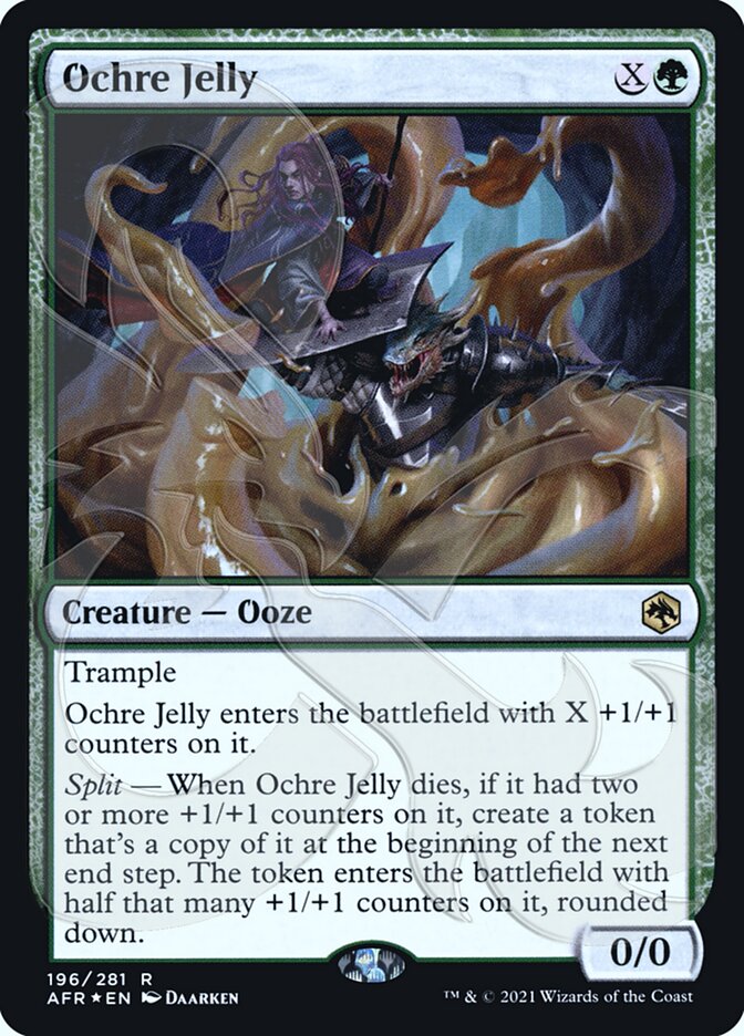 Ochre Jelly (Ampersand Promo) [Dungeons & Dragons: Adventures in the Forgotten Realms Promos] | Pegasus Games WI