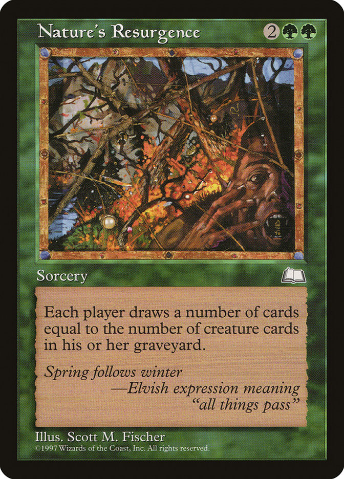 Nature's Resurgence [Weatherlight] | Pegasus Games WI