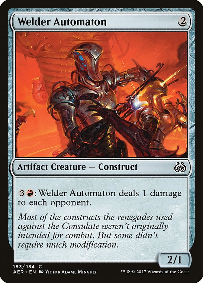 Welder Automaton [Aether Revolt] | Pegasus Games WI