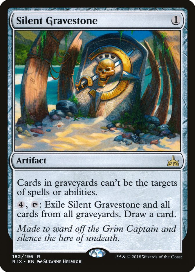 Silent Gravestone [Rivals of Ixalan] | Pegasus Games WI