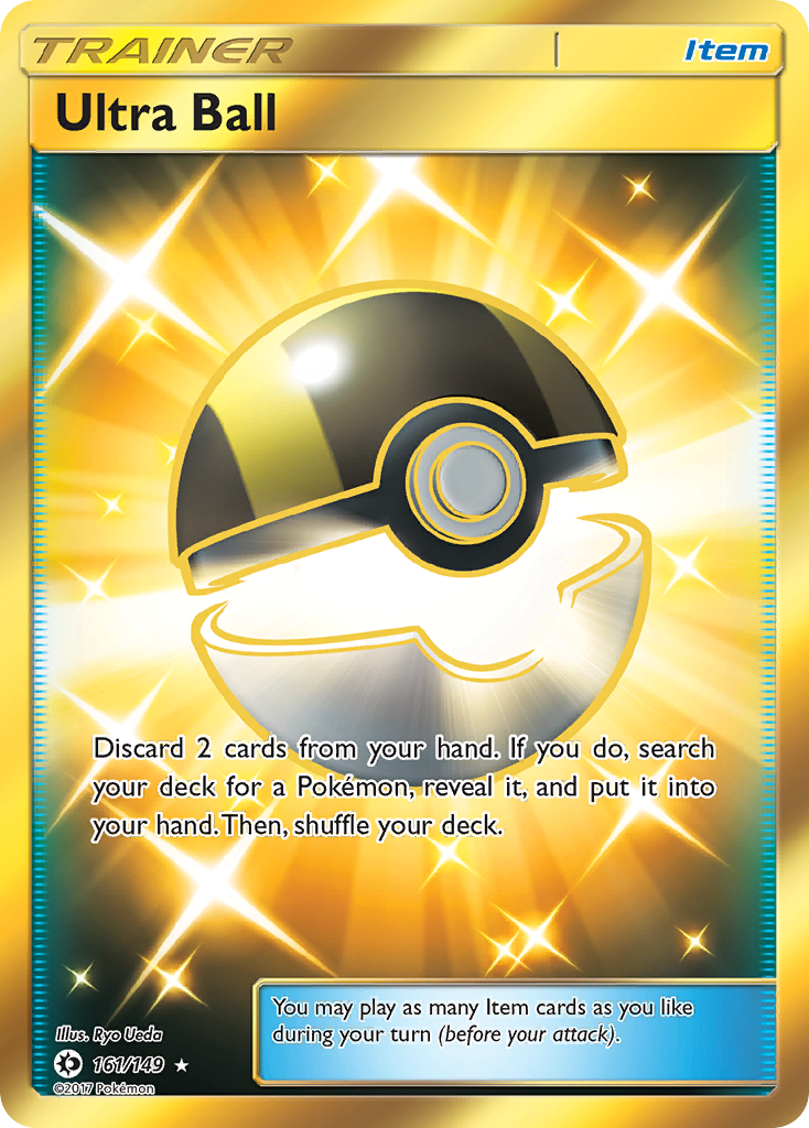 Ultra Ball (161/149) [Sun & Moon: Base Set] | Pegasus Games WI