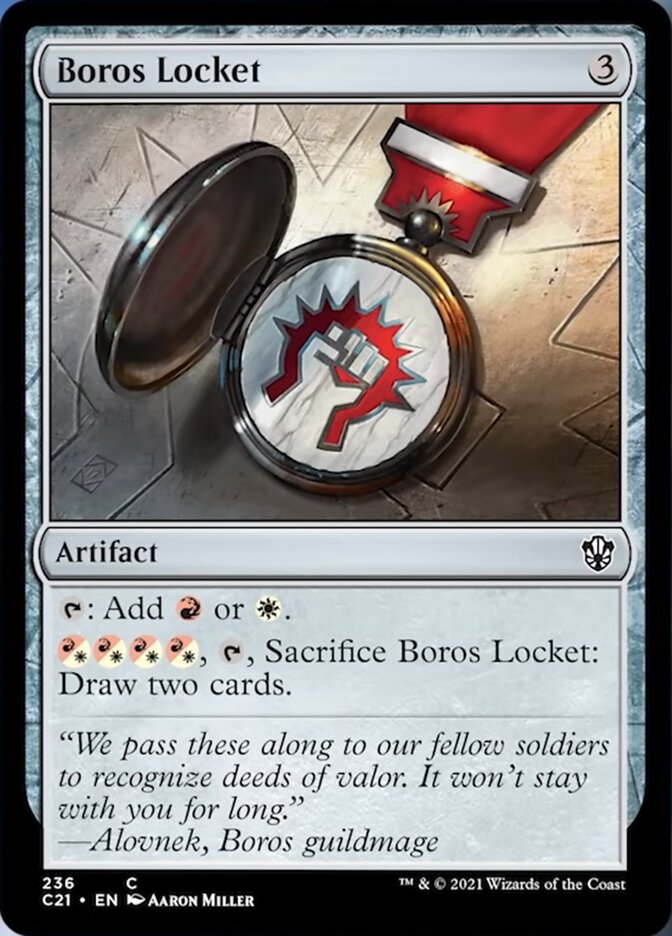 Boros Locket [Commander 2021] | Pegasus Games WI