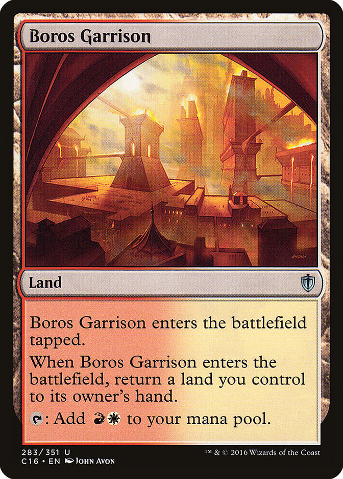 Boros Garrison [Commander 2016] | Pegasus Games WI