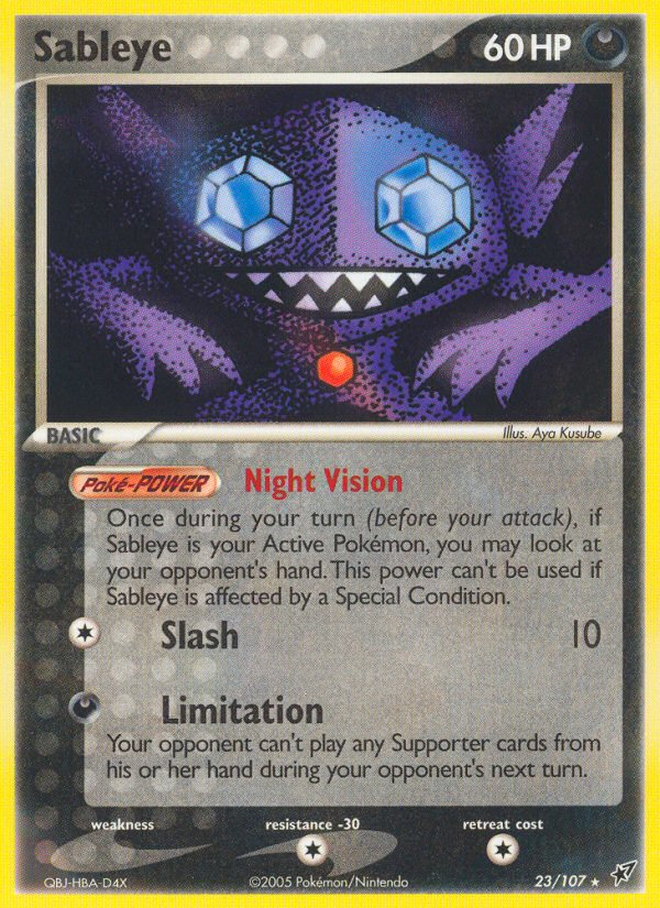 Sableye (23/107) [EX: Deoxys] | Pegasus Games WI