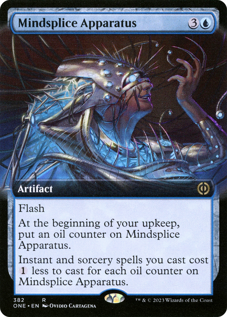 Mindsplice Apparatus (Extended Art) [Phyrexia: All Will Be One] | Pegasus Games WI