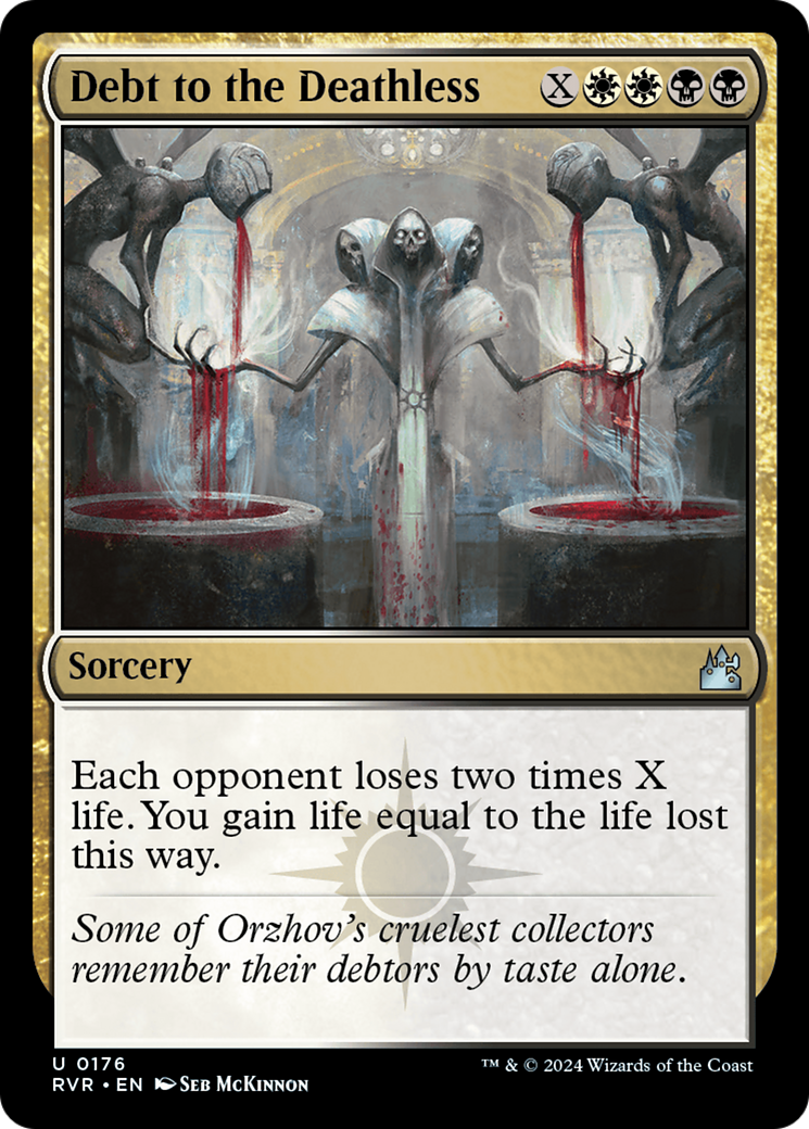 Debt to the Deathless [Ravnica Remastered] | Pegasus Games WI