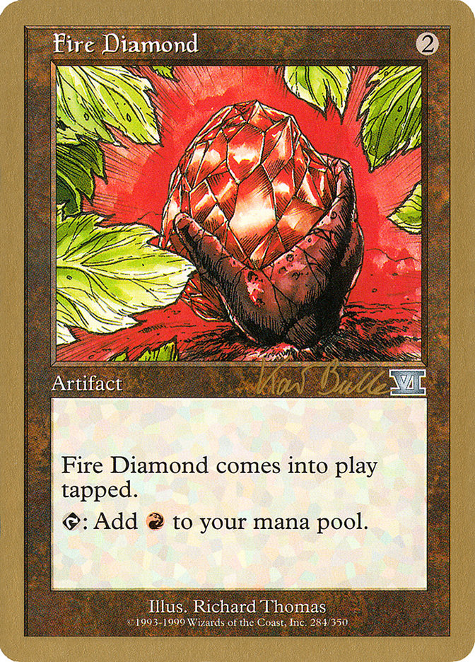 Fire Diamond (Kai Budde) [World Championship Decks 1999] | Pegasus Games WI