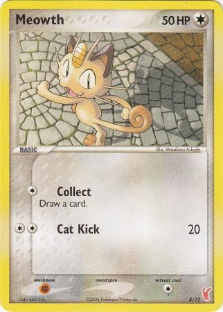Meowth (4/12) [EX: Trainer Kit 2 - Plusle] | Pegasus Games WI