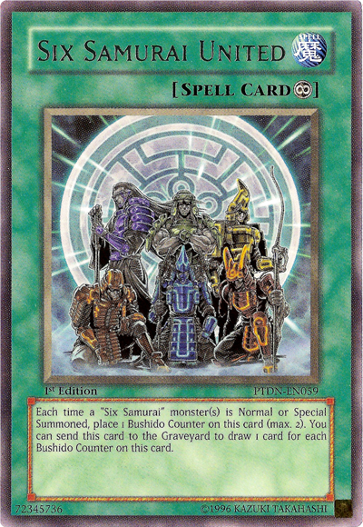 Six Samurai United [PTDN-EN059] Rare | Pegasus Games WI