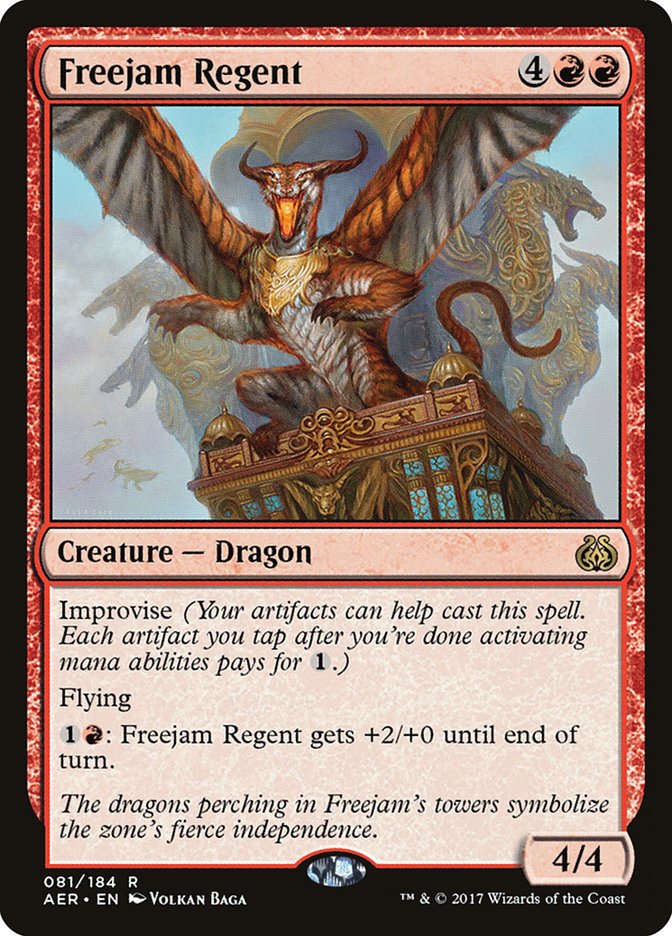 Freejam Regent [Aether Revolt] | Pegasus Games WI