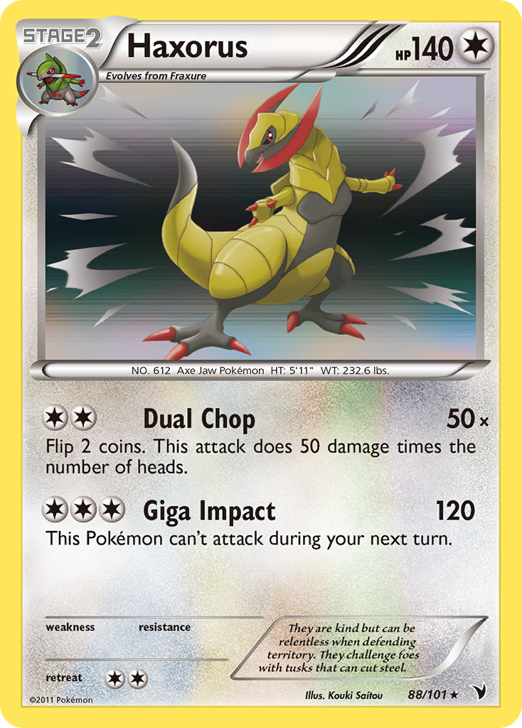 Haxorus (88/101) [Black & White: Noble Victories] | Pegasus Games WI