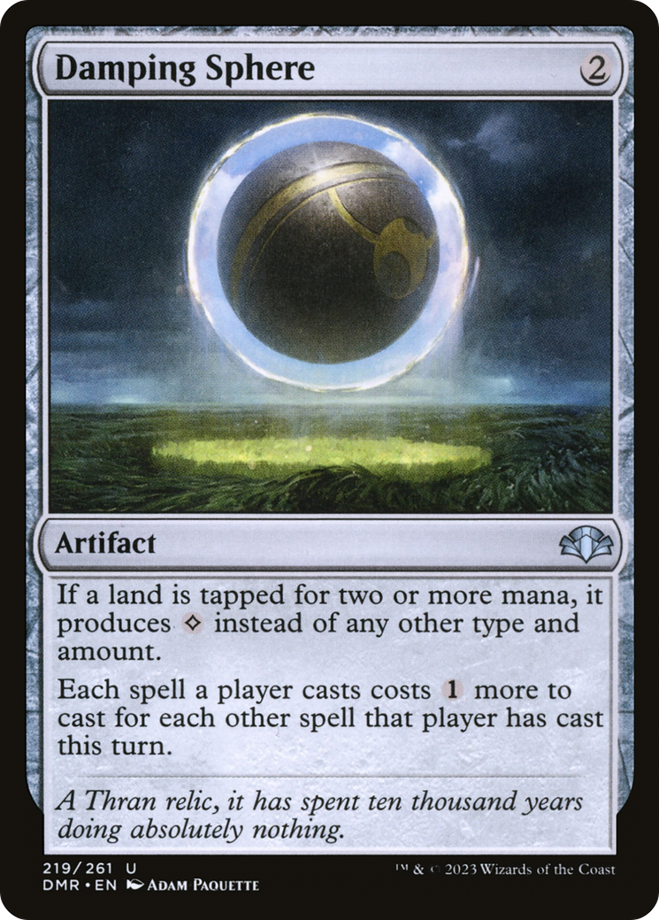 Damping Sphere [Dominaria Remastered] | Pegasus Games WI