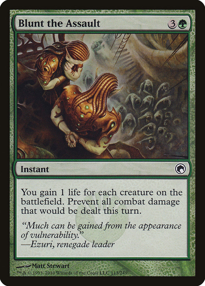 Blunt the Assault [Scars of Mirrodin] | Pegasus Games WI