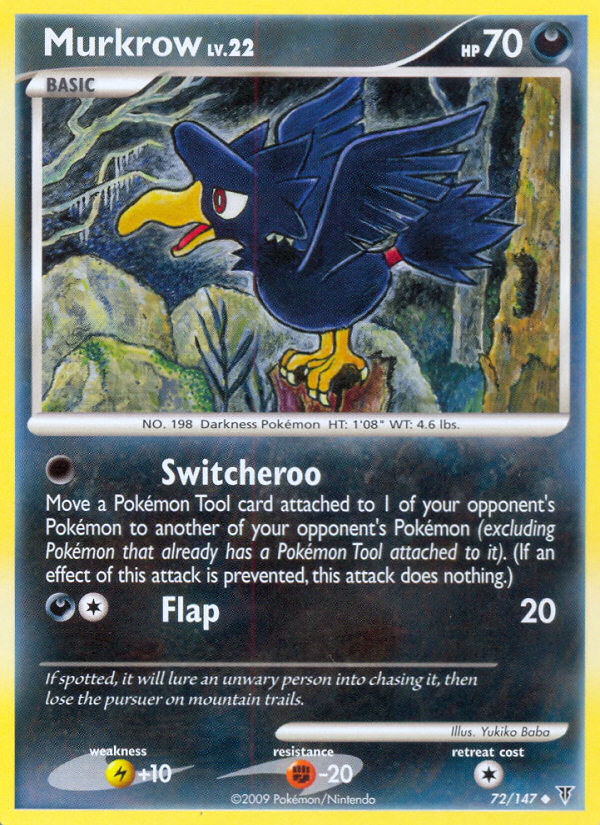 Murkrow (72/147) [Platinum: Supreme Victors] | Pegasus Games WI