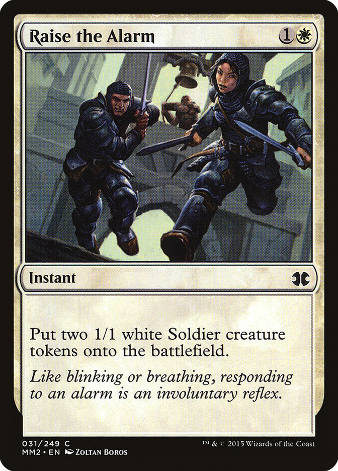 Raise the Alarm [Modern Masters 2015] | Pegasus Games WI