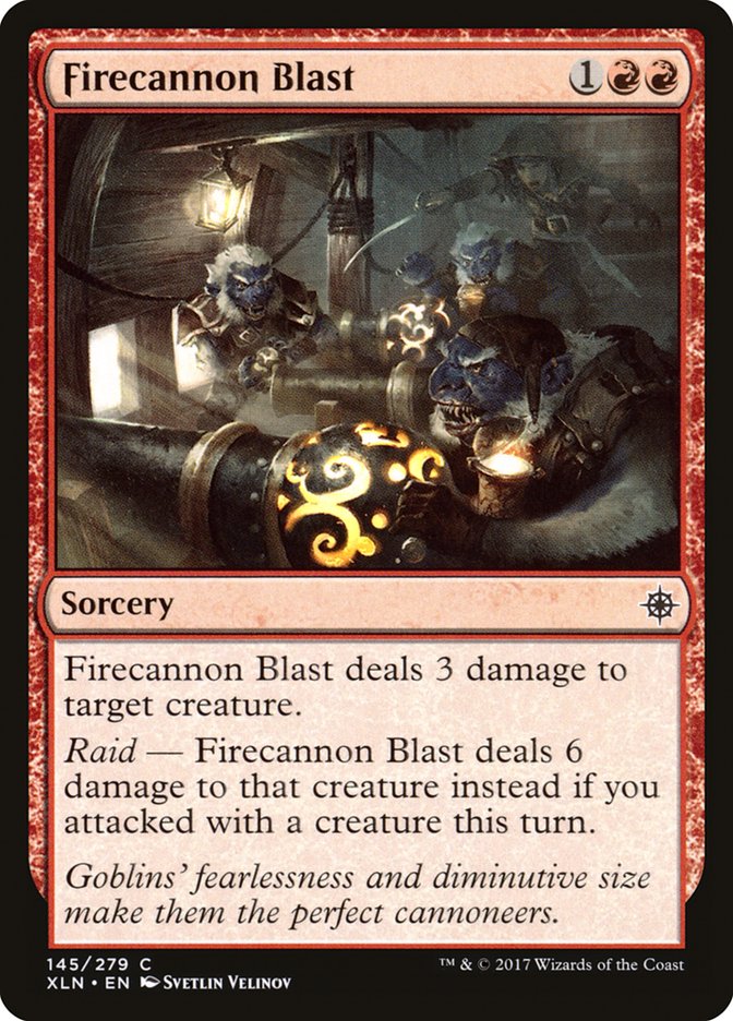 Firecannon Blast [Ixalan] | Pegasus Games WI