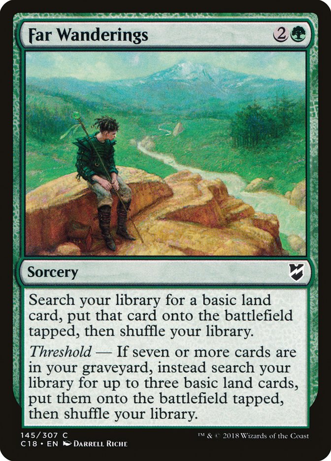 Far Wanderings [Commander 2018] | Pegasus Games WI