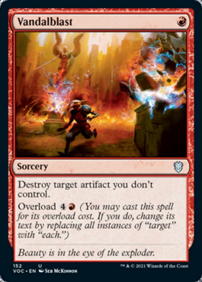 Vandalblast [Innistrad: Crimson Vow Commander] | Pegasus Games WI