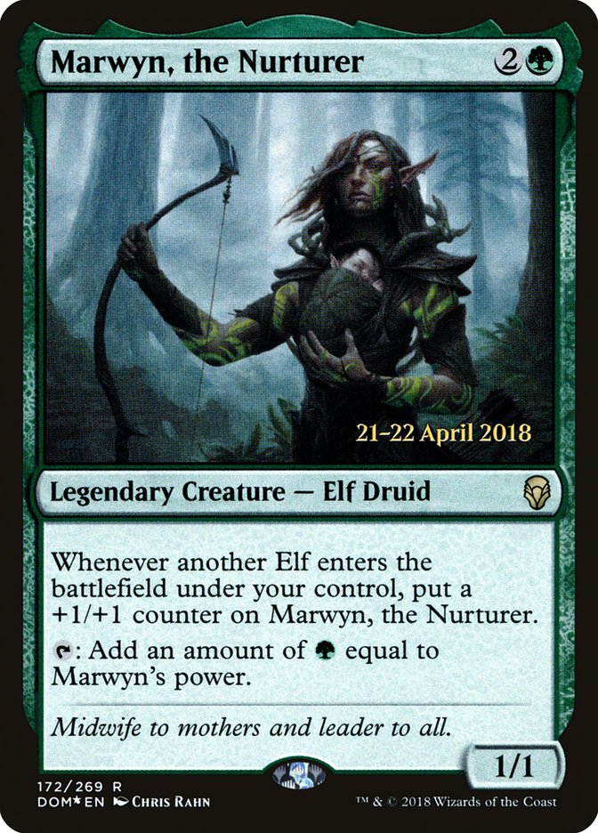 Marwyn, the Nurturer [Dominaria Prerelease Promos] | Pegasus Games WI