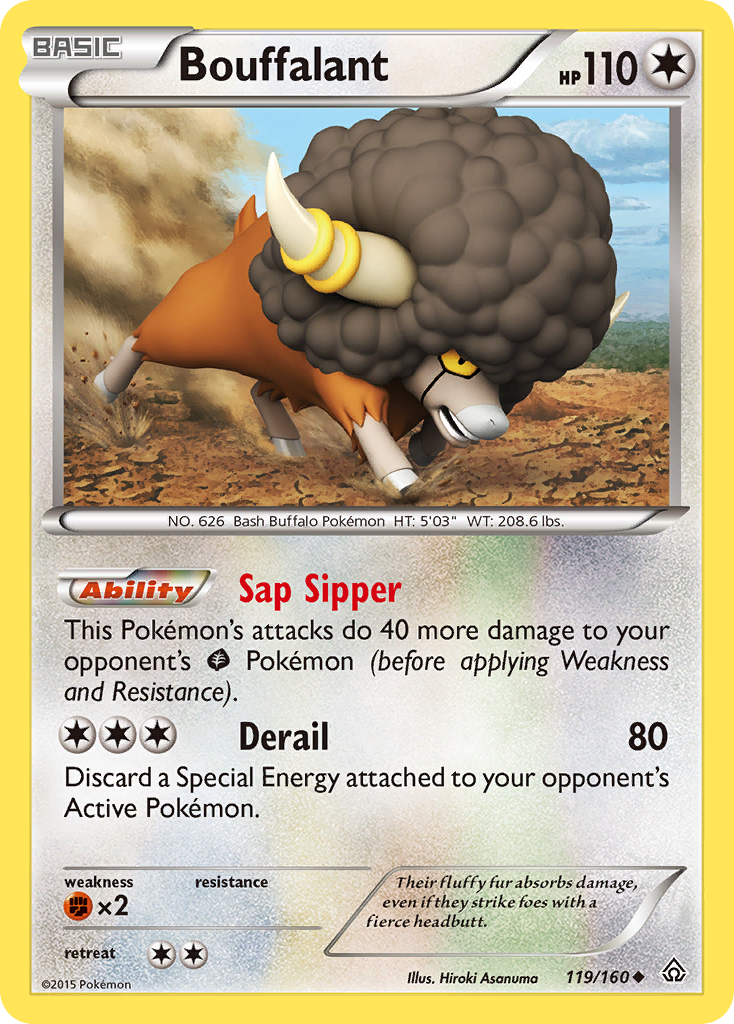 Bouffalant (119/160) [XY: Primal Clash] | Pegasus Games WI