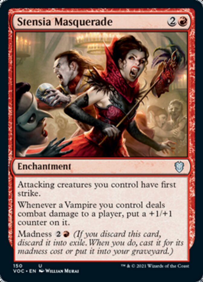 Stensia Masquerade [Innistrad: Crimson Vow Commander] | Pegasus Games WI