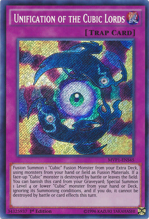 Unification of the Cubic Lords [MVP1-ENS45] Secret Rare | Pegasus Games WI