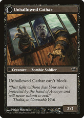 Loyal Cathar // Unhallowed Cathar [Dark Ascension] | Pegasus Games WI