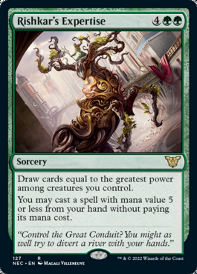 Rishkar's Expertise [Kamigawa: Neon Dynasty Commander] | Pegasus Games WI