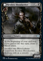 Restless Bloodseeker // Bloodsoaked Reveler (Showcase Fang Frame) [Innistrad: Crimson Vow] | Pegasus Games WI