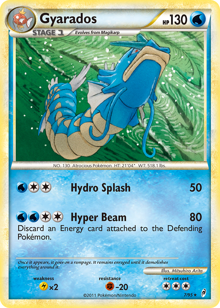 Gyarados (7/95) [HeartGold & SoulSilver: Call of Legends] | Pegasus Games WI