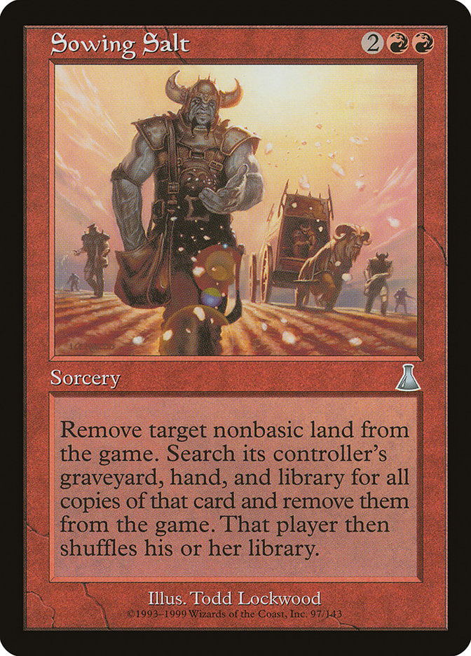 Sowing Salt [Urza's Destiny] | Pegasus Games WI