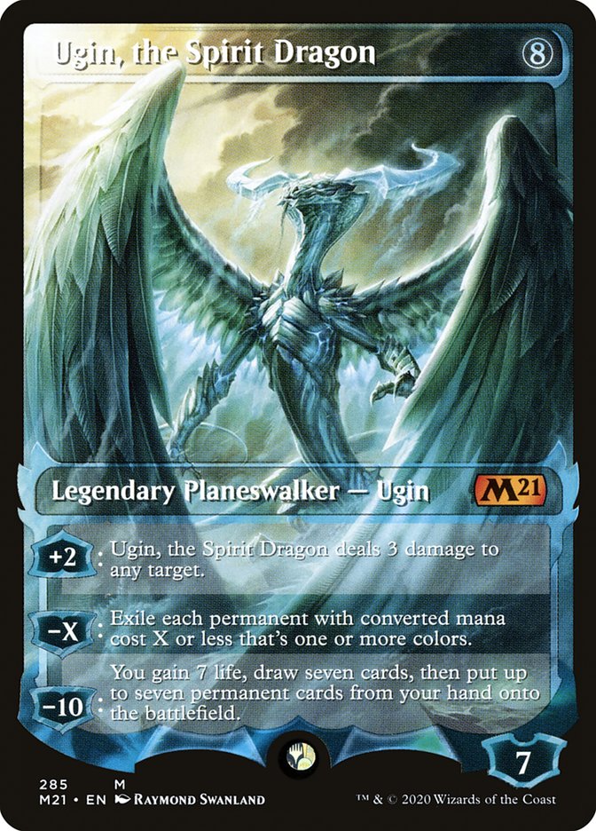 Ugin, the Spirit Dragon (285) (Extended Art) [Core Set 2021] | Pegasus Games WI