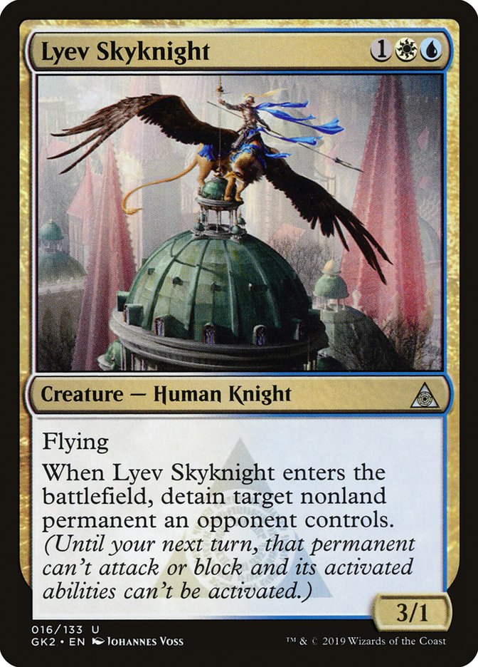 Lyev Skyknight [Ravnica Allegiance Guild Kit] | Pegasus Games WI