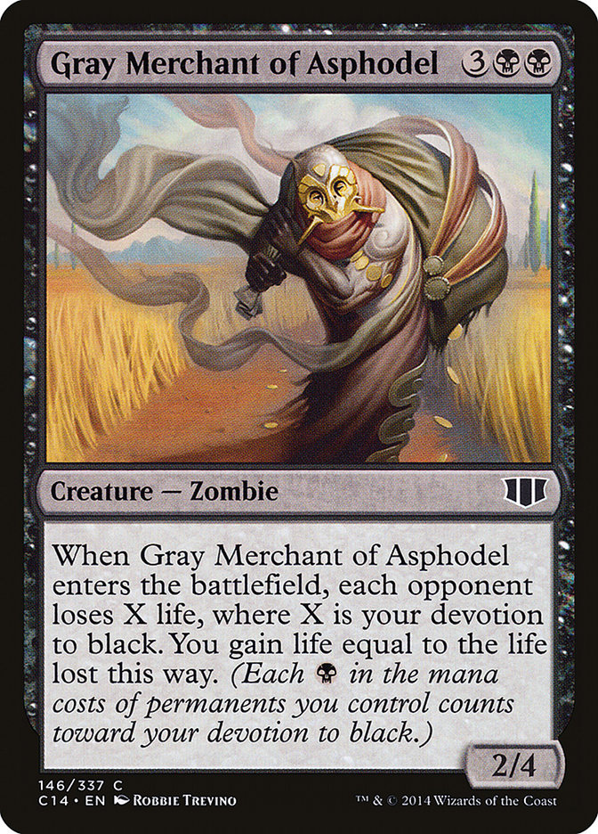 Gray Merchant of Asphodel [Commander 2014] | Pegasus Games WI