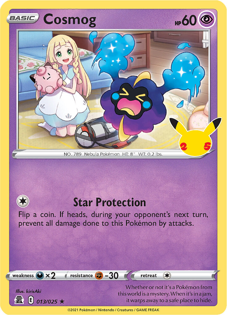 Cosmog (013/025) [Celebrations: 25th Anniversary] | Pegasus Games WI