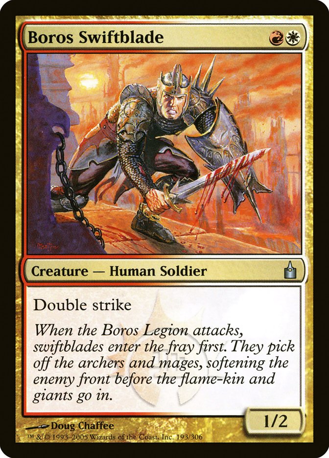 Boros Swiftblade [Ravnica: City of Guilds] | Pegasus Games WI